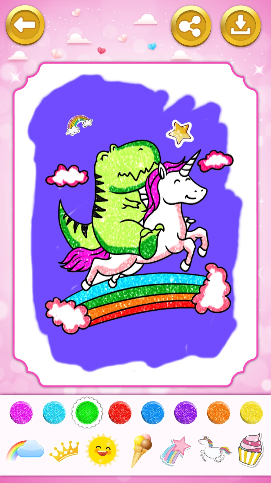 Coloring game for kids screenshot